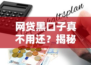 网贷黑口子真不用还？揭秘暗藏陷阱与法律后果