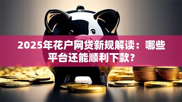 2025年花户网贷新规解读：哪些平台还能顺利下款？