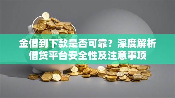 金借到下款是否可靠？深度解析借贷平台安全性及注意事项