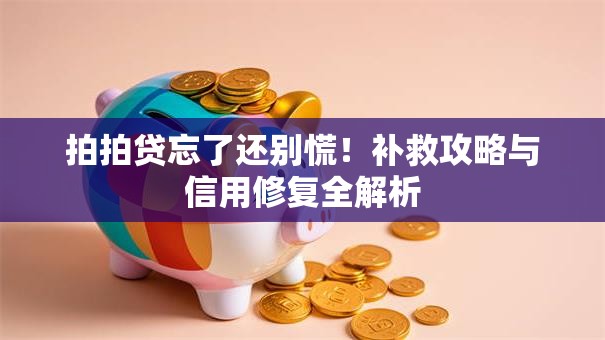 拍拍贷忘了还别慌！补救攻略与信用修复全解析