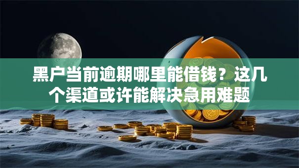 黑户当前逾期哪里能借钱？这几个渠道或许能解决急用难题