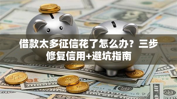 借款太多征信花了怎么办?三步修复信用+避坑指南 借款太多征信花了怎么办?三步修复信用+避坑指南
