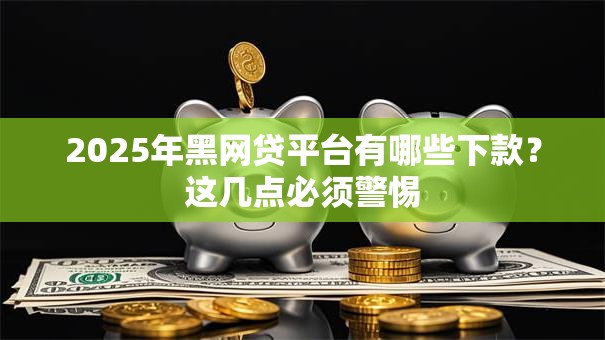 2025年黑网贷平台有哪些下款？这几点必须警惕
