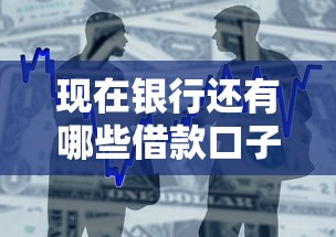 现在银行还有哪些借款口子可以申请？