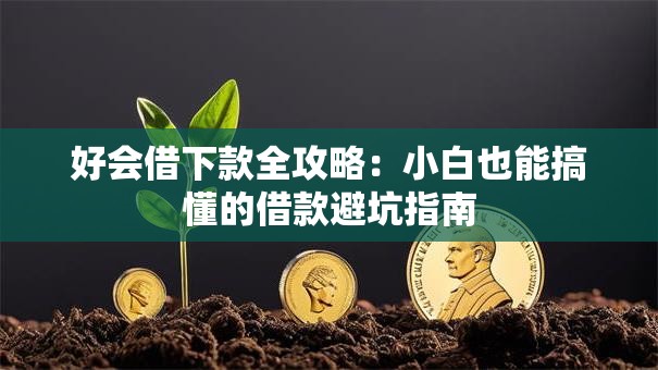 好会借下款全攻略：小白也能搞懂的借款避坑指南