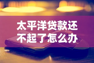 太平洋贷款还不起了怎么办？真实经历分享解决办法