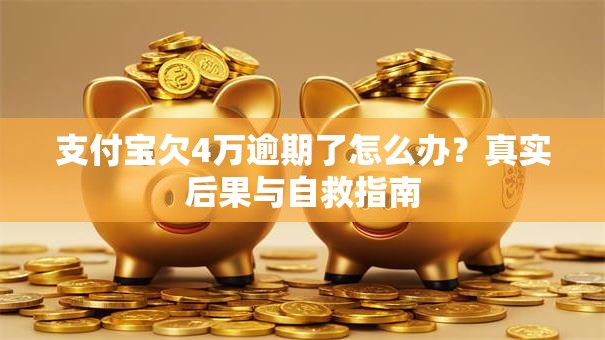 支付宝欠4万逾期了怎么办？真实后果与自救指南
