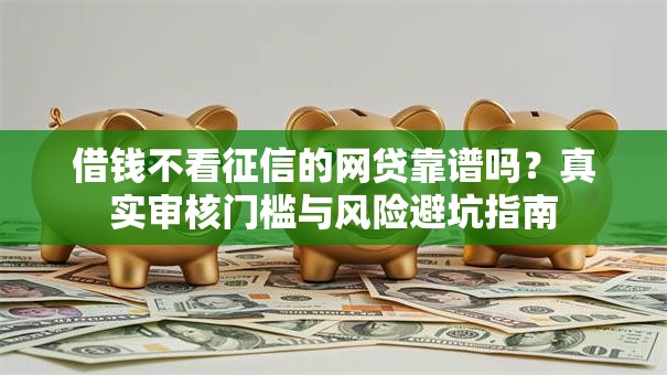 借钱不看征信的网贷靠谱吗？真实审核门槛与风险避坑指南