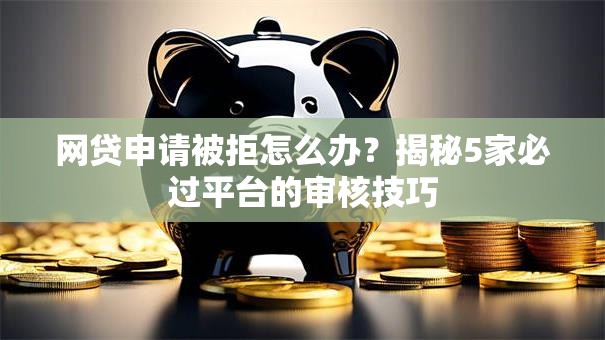 网贷申请被拒怎么办？揭秘5家必过平台的审核技巧