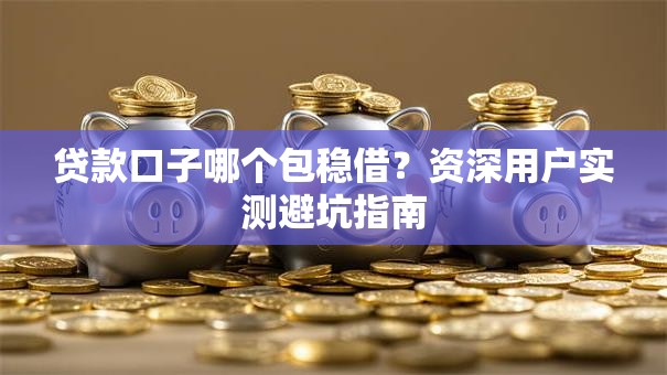贷款口子哪个包稳借？资深用户实测避坑指南