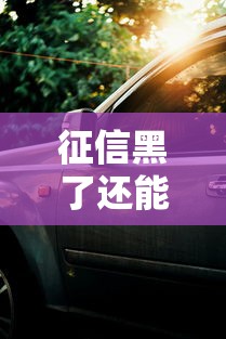 征信黑了还能贷款买长安汽车吗？3个关键点帮你解答