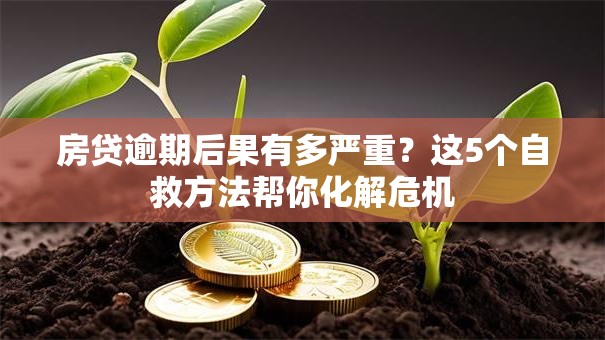 房贷逾期后果有多严重？这5个自救方法帮你化解危机