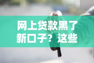 网上贷款黑了新口子？这些避坑指南老铁们得收好