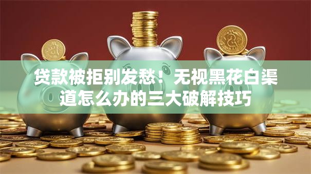 贷款被拒别发愁！无视黑花白渠道怎么办的三大破解技巧