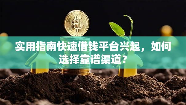 实用指南快速借钱平台兴起，如何选择靠谱渠道？