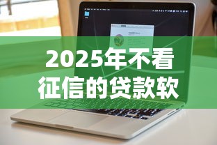 2025年不看征信的贷款软件有哪些？这5个平台审批容易通过
