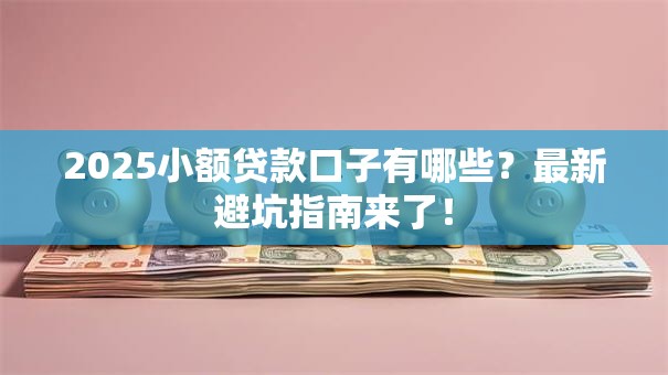 2025小额贷款口子有哪些？最新避坑指南来了！