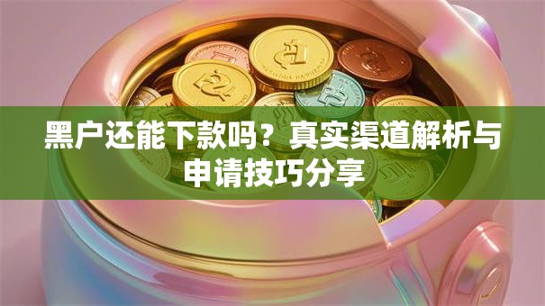 黑户还能下款吗？真实渠道解析与申请技巧分享