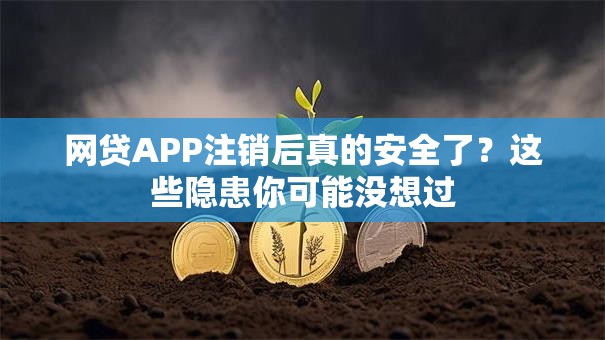 网贷APP注销后真的安全了？这些隐患你可能没想过