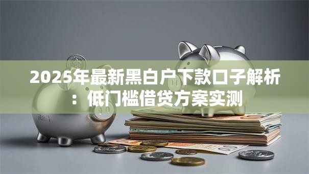 2025年最新黑白户下款口子解析：低门槛借贷方案实测