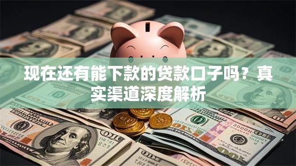 现在还有能下款的贷款口子吗？真实渠道深度解析