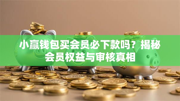小赢钱包买会员必下款吗？揭秘会员权益与审核真相