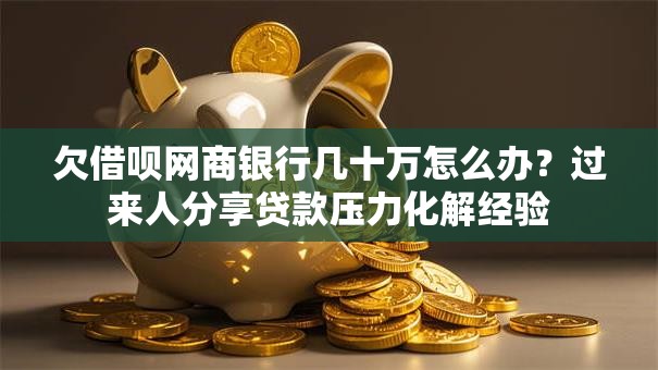 欠借呗网商银行几十万怎么办？过来人分享贷款压力化解经验