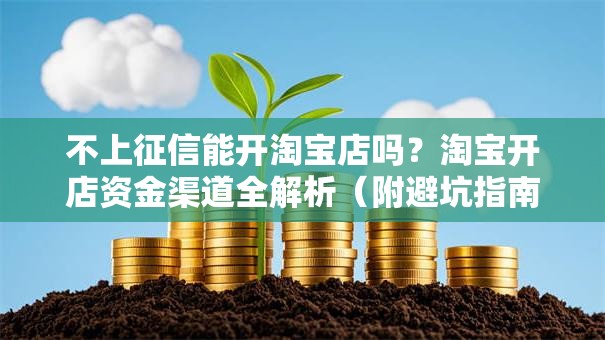 不上征信能开淘宝店吗？淘宝开店资金渠道全解析（附避坑指南）