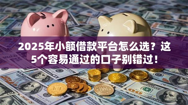 2025年小额借款平台怎么选？这5个容易通过的口子别错过！