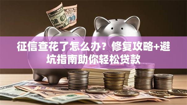征信查花了怎么办？修复攻略+避坑指南助你轻松贷款