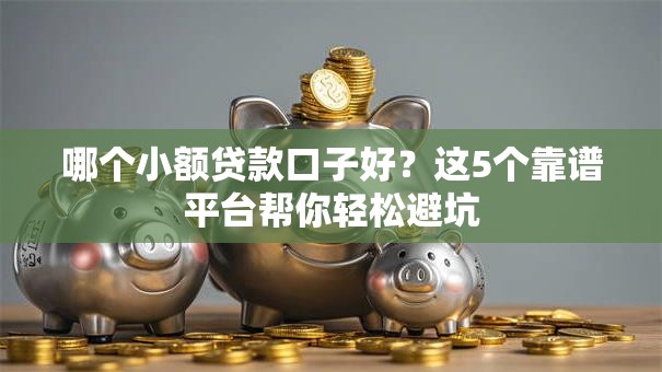 哪个小额贷款口子好？这5个靠谱平台帮你轻松避坑