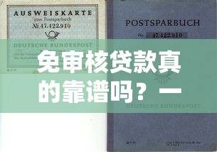 免审核贷款真的靠谱吗？一文读懂申请条件及风险提示
