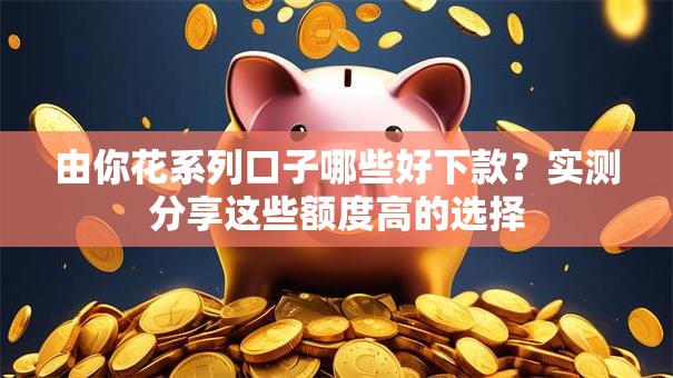 由你花系列口子哪些好下款？实测分享这些额度高的选择