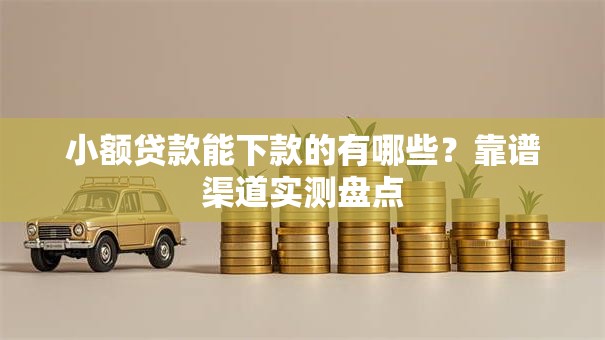 小额贷款能下款的有哪些？靠谱渠道实测盘点