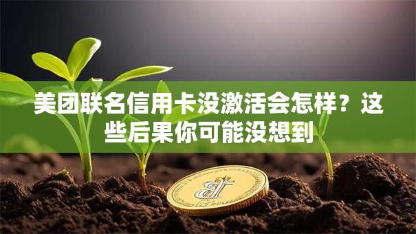 美团联名信用卡没激活会怎样？这些后果你可能没想到