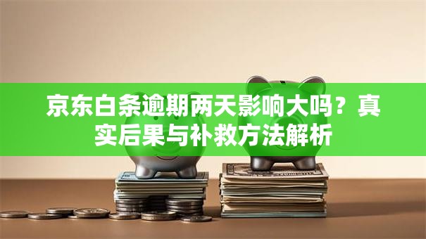 京东白条逾期两天影响大吗？真实后果与补救方法解析