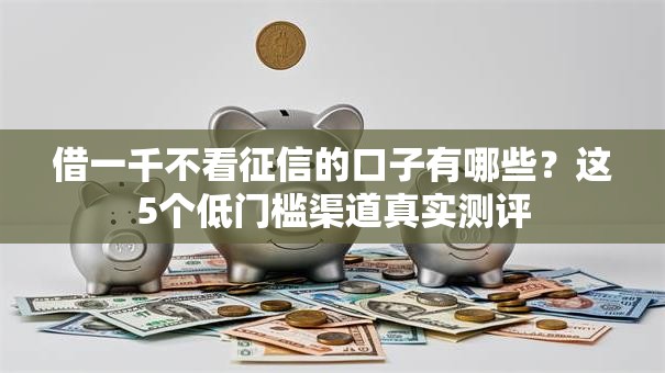 借一千不看征信的口子有哪些？这5个低门槛渠道真实测评