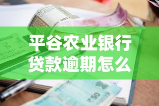 平谷农业银行贷款逾期怎么办？3个解决办法助你化解难题
