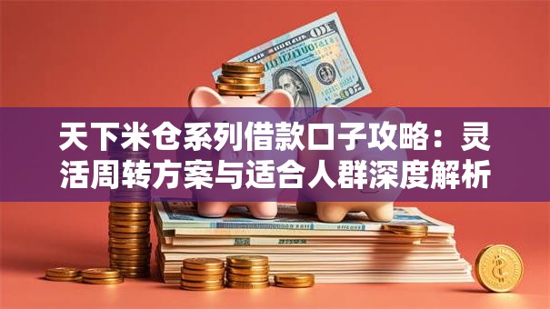 天下米仓系列借款口子攻略：灵活周转方案与适合人群深度解析