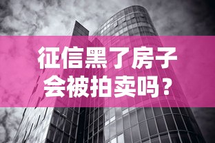 征信黑了房子会被拍卖吗？贷款风险解析与应对方案