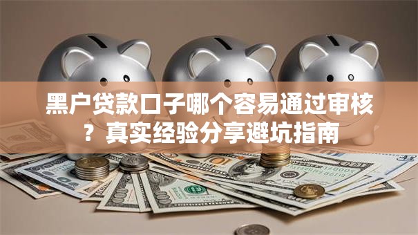 黑户贷款口子哪个容易通过审核？真实经验分享避坑指南