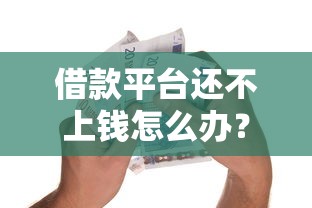 借款平台还不上钱怎么办？这招教你化解债务危机