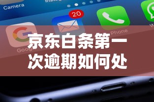 京东白条第一次逾期如何处理？补救指南来了！