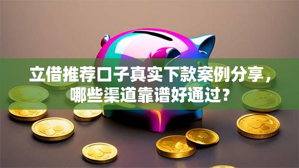 立借推荐口子真实下款案例分享，哪些渠道靠谱好通过？