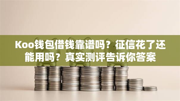 Koo钱包借钱靠谱吗？征信花了还能用吗？真实测评告诉你答案
