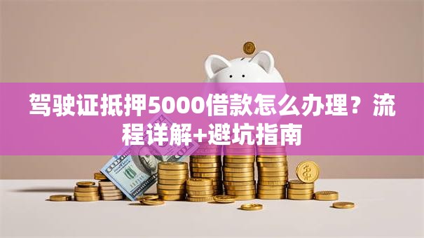驾驶证抵押5000借款怎么办理？流程详解+避坑指南