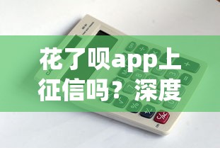 花了呗app上征信吗？深度解析征信规则+正确使用技巧