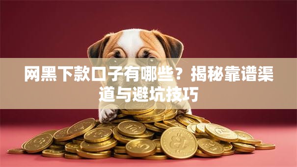 网黑下款口子有哪些？揭秘靠谱渠道与避坑技巧