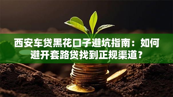 西安车贷黑花口子避坑指南：如何避开套路贷找到正规渠道？