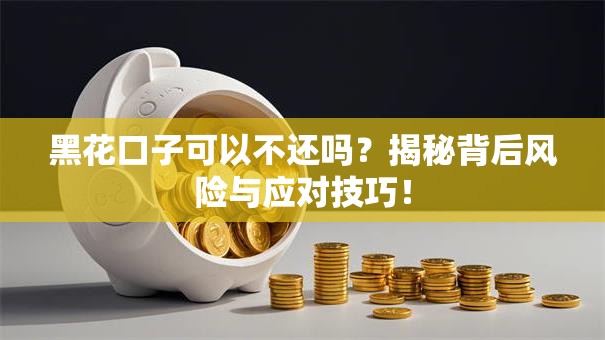 黑花口子可以不还吗？揭秘背后风险与应对技巧！